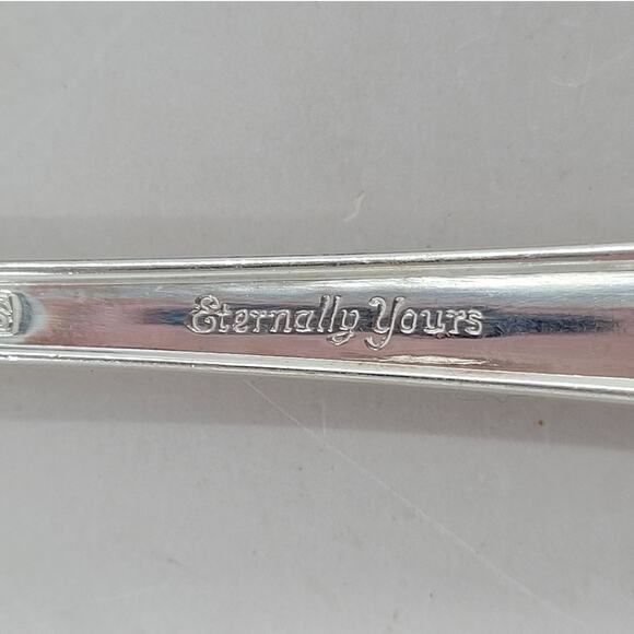 Rogers Brothers Silver Plate Eternally Yours‎ Coquette 4 Teaspoons - Picture 3 of 9